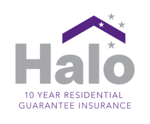 Halo Residential builds insurance logo